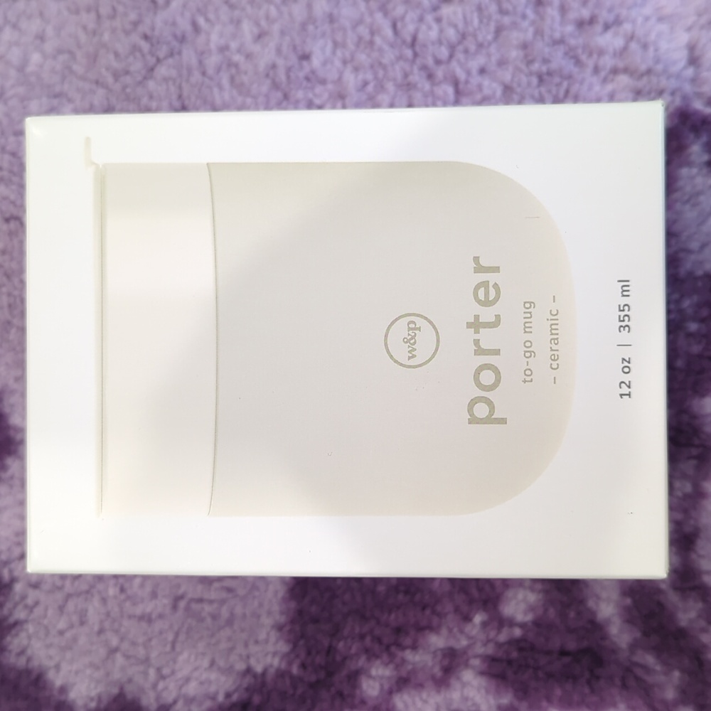 Porter Ceramic mug (cream)